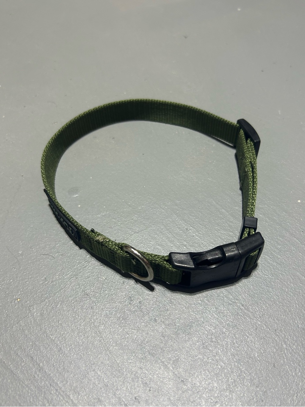 Top Paw Green Dog Collar